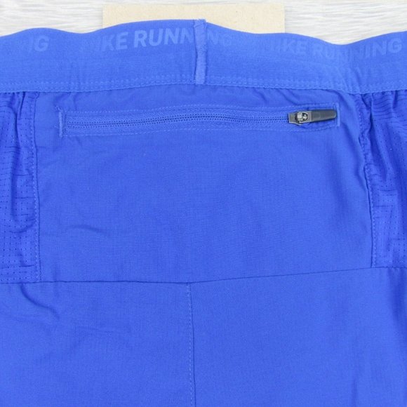 Nike Dri-FIT Stride 7" Running Shorts Mens Size Large Royal Blue NEW - Picture 9 of 13
